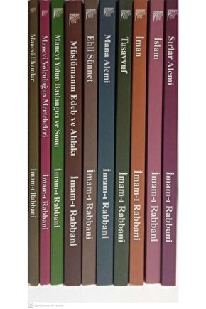 Imam Rabbani Külliyatı 10 Kitap