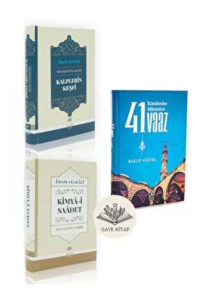 Kalplerin Keşfi - Kimya-i Saadet - Kürsülerden Müminlere 41 Vaaz (CİLTLİ) 3 Kitap Set