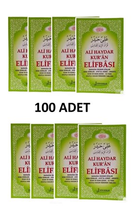 Ali Haydar Kuran Elifbası --100 Adet