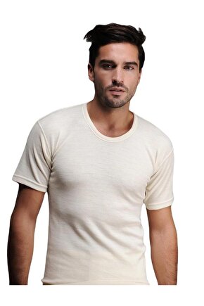 ERKEK KISA KOLLU YÜN FANİLA