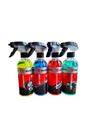 4lü Bakım Seti   Cam - Jant - Böcek - Easy Clean  400 ml