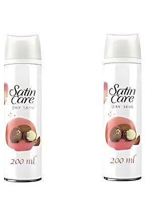 Satin Care Tıraş Jeli Kuru Ciltler 200 Ml X 2 Adet