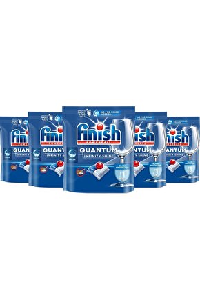 Quantum Infinity Shine 415 Kapsül Bulaşık Makinesi Deterjanı Tableti (5 x 83 Kapsül)