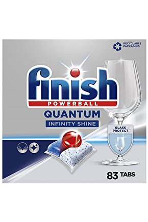 Quantum Infinity Shine 83 Kapsül Bulaşık Makinesi Deterjanı Tableti