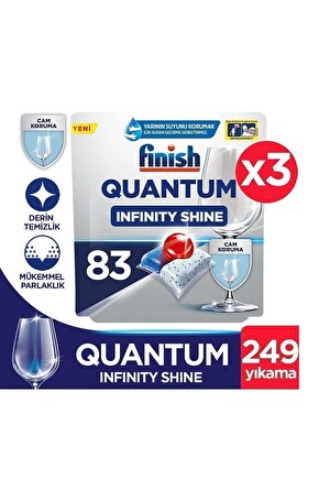 Infinity Shine 249 Kapsül Bulaşık Makinesi Deterjanı Tableti (83X3)