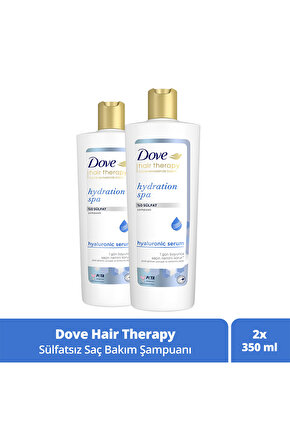 Hair Therapy Saç Bakım Şampuanı Hydration Spa %0 Sülfat 350 ml x2