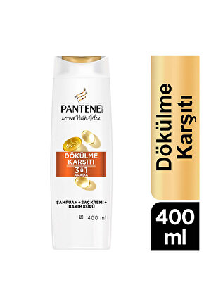 Dökülme Karsıtı 3Ü 1 Arada Şampuan 400Ml