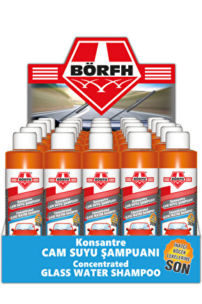 25 ADET STANDLI BÖRFH CAM SUYU ŞAMPUANI