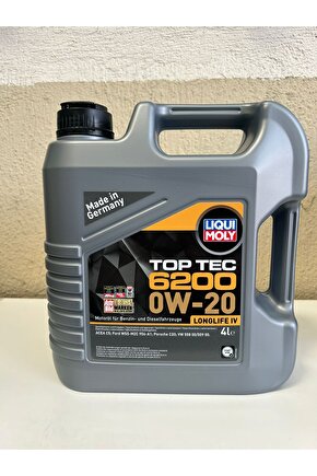 0W20 Motor Yağı Top Tec 6200 4 Litre (20788)