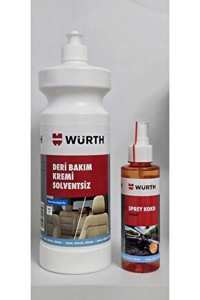 Deri Bakım Kremi ( Solventsiz ) + Araç Kokusu Şeftali