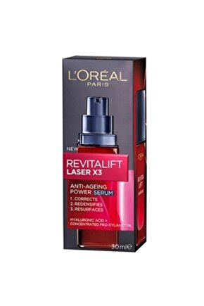 Loreal Paris Revitalift Lazer X3 Yoğun Yaşlanma Karşıtı Serum 30ml