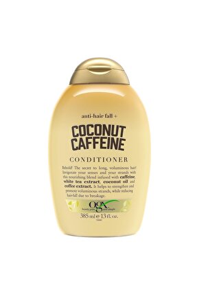 Coconut Cafeine Conditioner Hasarlı Saçlar için Hindistan Cevizi Kafein Saç Kremi 385 ml