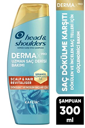 Dermaxpro Scalp & Hair Revitaliser Dökülme Ve Kepek Karşıtı Şampuan Kafein Ve Seramid