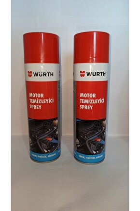 HIZLI MOTOR TEMİZLEME SPREYİ 500ML 2 Lİ SET 0890230500-WÜRTH