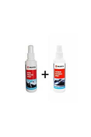 Yağmur Su Kaydırıcı Itici + Buğu Önleyici Sprey Set 150 ml