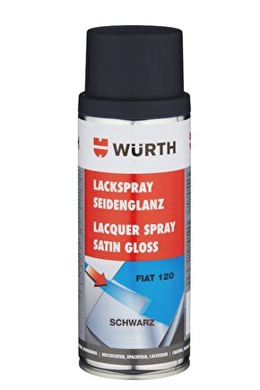 400 Ml Fiat 120 Tampon Boyası Ipeksi Parlak Siyah