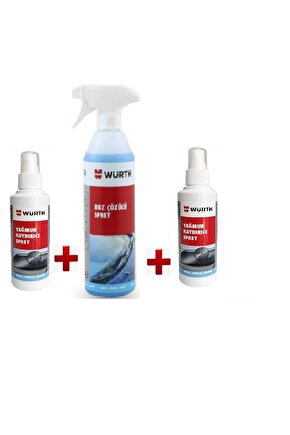Buz Çözücü Sprey 1 Adet & Yağmur Kaydırıcı Sprey 2 Adet