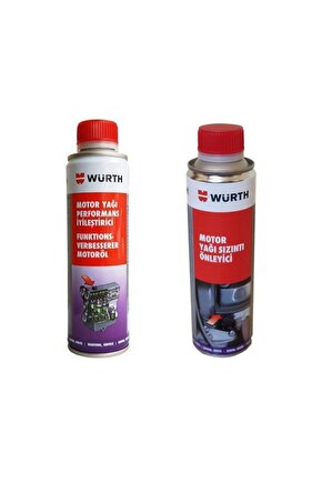 Motor Yağı Performans İyileştirici +  Motor Yağı Sızıntı Önleyici 300 ml