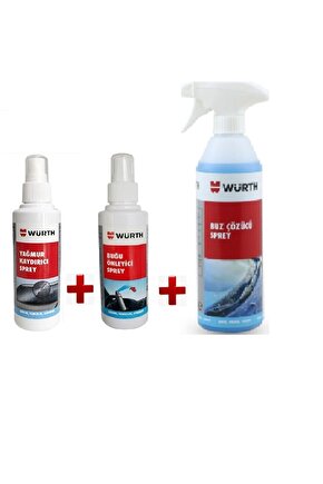 Buz Çözücü Sprey & Yağmur Kaydırıcı & Buğu Önleyici