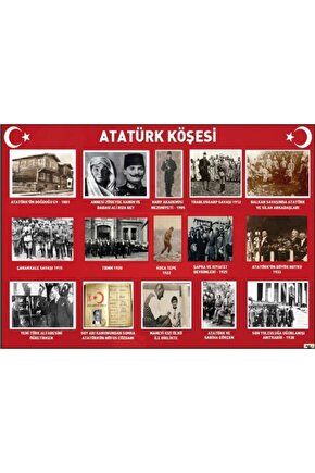 Atatürk Köşesi 1 (yapışkanlı Folyo) 50x70 Cm
