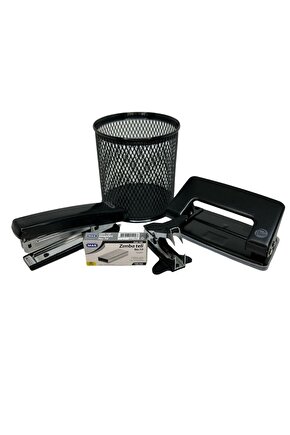 Ofis Seti - Zımba Makinası - Delgeç - Zımba Teli - Tel Sökücü - Kalemlik