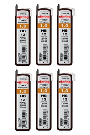 0.9 Kalem Ucu HB 6lı