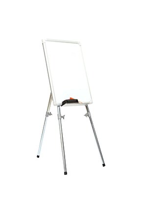 İnter Yazı Tahtası Teleskopik Ayaklı Aluminyum Çerçeve Laminant Yüzeyli 40x55 Int-620