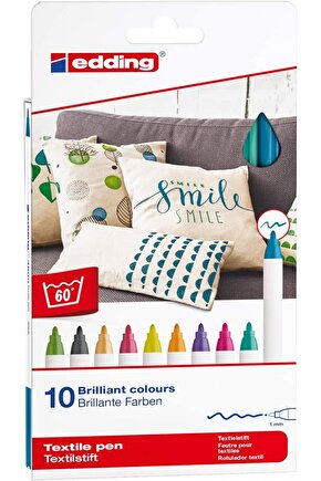 4600 10lu Kumaş Kalemi Set - Fun