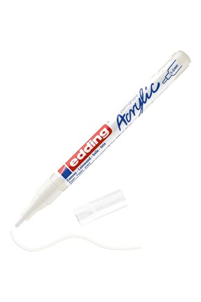 Akrilik Marker Kalem 1-2 Mm Yuvarlak Uç Beyaz 5300-922