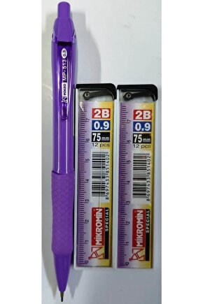 -0.9 Uçlu Kalem+2 Kutu Uç