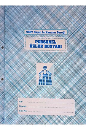 PERSONEL ÖZLÜK DOSYASI KARTON KAPAK