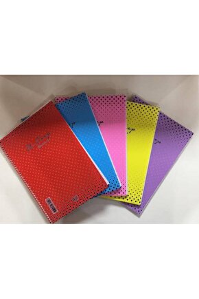 U-deep 120 Yaprak Kareli A4 Plastik Kapak Spiralli Defter