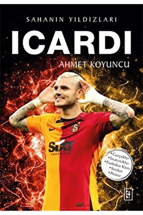 Icardi - Sahanın Yıldızları - Futbolcu Kartları ( Poster Hediyeli )