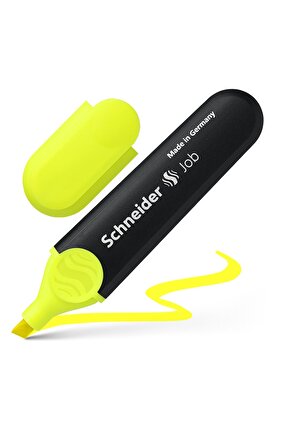 Schneider 150 Fosforlu Kalem Job Sarı 10 Lu Kutu