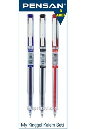 My King 0.5 Mm Jel Kalem Seti 3 Adet