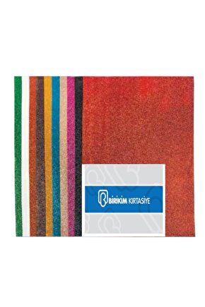 50x70 Simli Eva 10lu Paket Karışık Renk