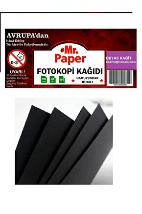 SİYAH  80 GR  A4  100  LU  FOTOKOPİ  KAĞIDI
