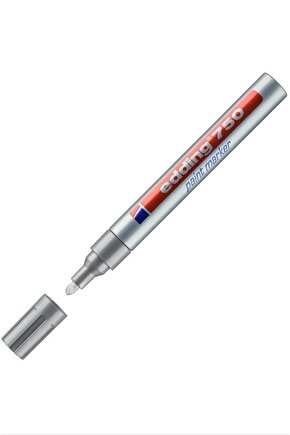 750 Paint Marker Boya Markör Kalemi Gümüş  75054