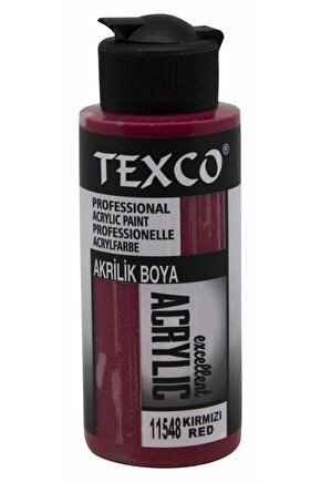 -texco 110 Cc. Su Bazlı Akrilik Boya - Kırmızı