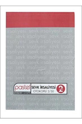 Sevk Irsaliyesi (14x20 Cm Ölçülerinde A5) Otokopili 250 2 Nüsha (1 Asıl 1 Suret) 24 Adet