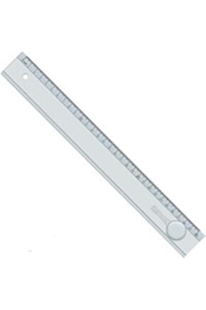 30cm Lüx Cetvel Mercekli