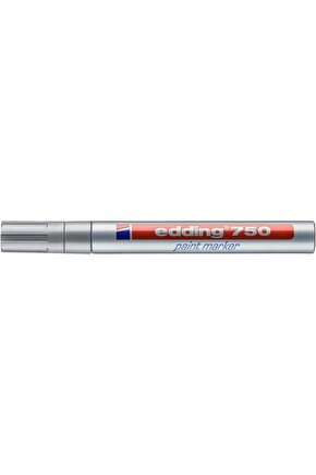 750 Markör Dekor Boya Kalemi 2-4 Mm Gümüş Yuvarlak Uçlu (1 ADET )