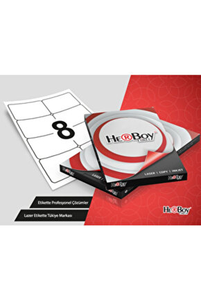 Herboy 99.1x67.7 Mm A4 Laser Etiket 100lü Hb-1008
