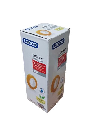 330 12x33mm Şeffaf Bant 12 Adet
