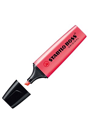 BOSS FOSFORLU KALEM KIRMIZI