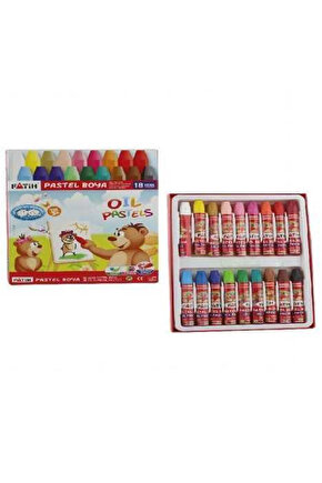 Pastel Boya 18 Renk King Size Kutulu