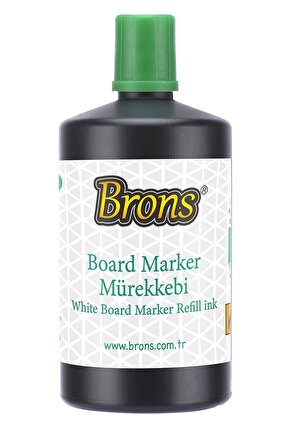 Beyaz Tahta Kalem Mürekkebi 250 ml -yeşil tkm