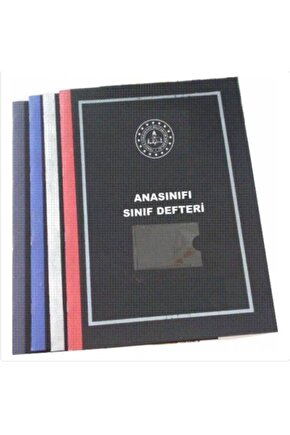 Anasınıfı Sınıf Defteri Plastik Kapak Karma Renkler.