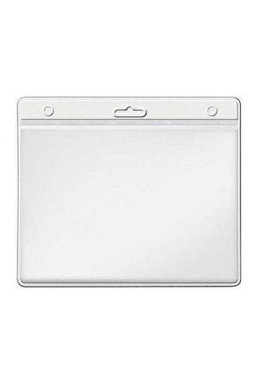 301 Yaka Kartı Poşeti 9,3 x 6,3 Cm Şeffaf 100lü 1 Paket 100 Adet