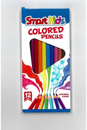 12 Renk Kuru Boya Kalemi - Globox Smartkids